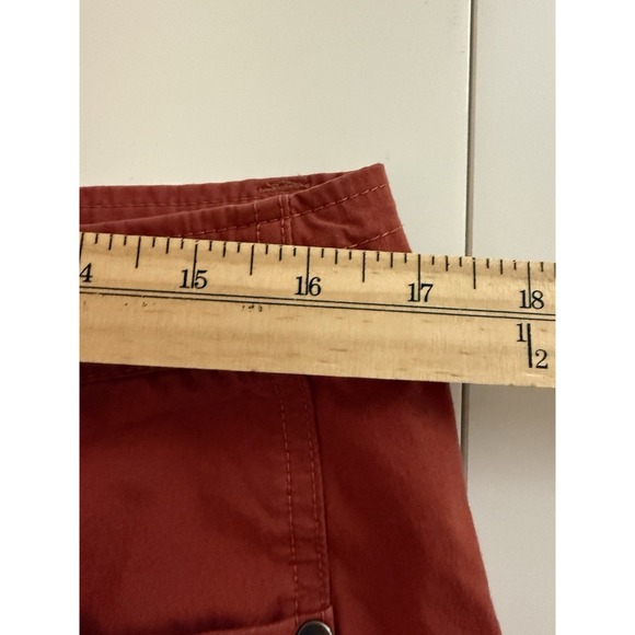 KUHL Free Range Hiking Shorts Red Outdoor 6.5" Inseam Style 6110 Women's Size 10 - Picture 9 of 11